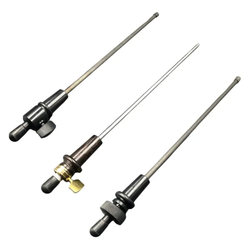 Scalable Carbon fiber Cello End Tail 4/4 3/4 1/2 1/4 Stretch Shrink Freely ebony Cello Endpin 1pcs