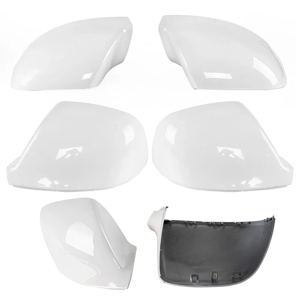 For T5/T5.1/T6 Wing Mirror Cover Side Rearview Mirror Cover Rear Mirror Replace Cap for Volkswagen Transporter T5 2010-2015