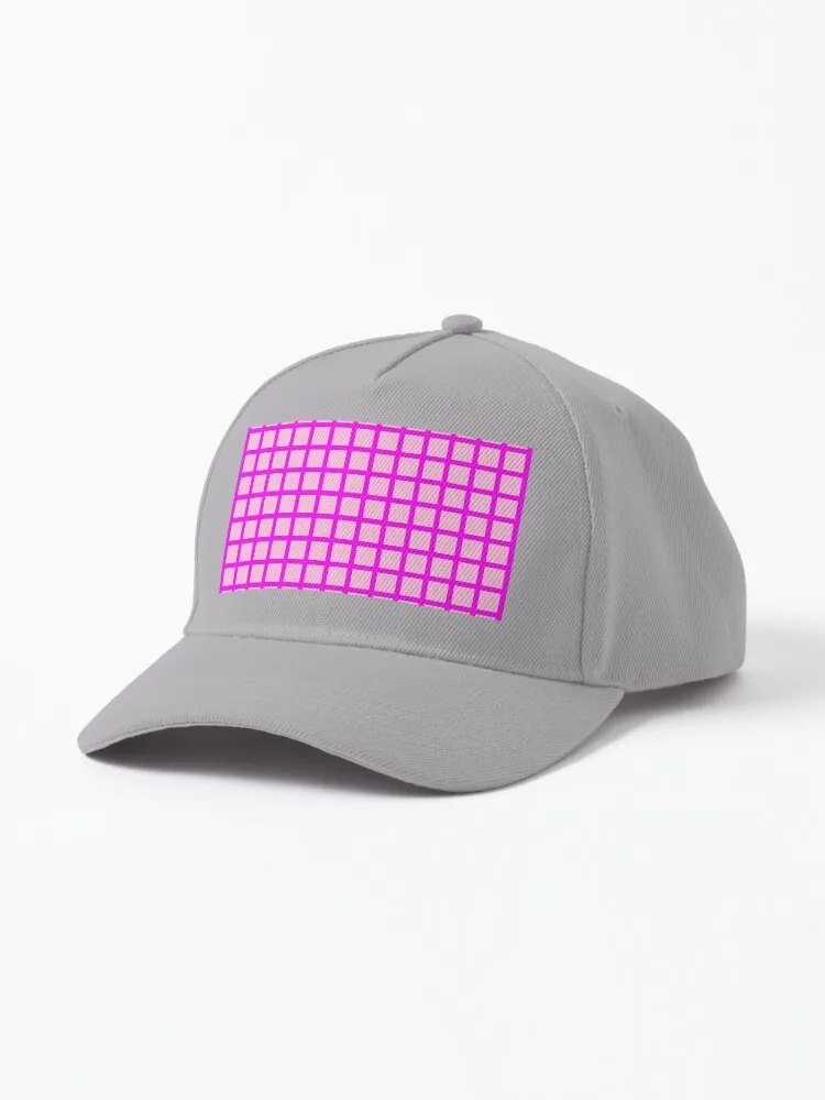 

Graph Check - Pink & Pink Cap Caps hat women men Women's hats apex legends