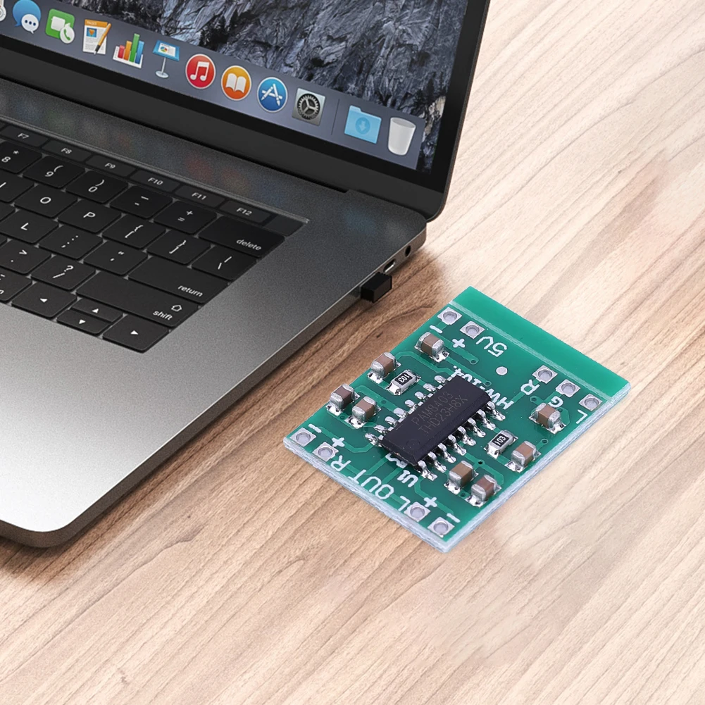 Description Picture 5 of itemPAM8403 Audio Speaker Sound Amplifier Board Class D Super Mini Digital Amplifier Board 2*3W DC2.5-5.5V Power Supply