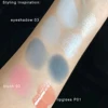 51685-4b7f65.jpg Flower Knows Shells Jewel Eyeshadow Palette 6 Colors Matte and Shimmer Highly Pigmented Long Lasting Makeup Palette Ocean Theme