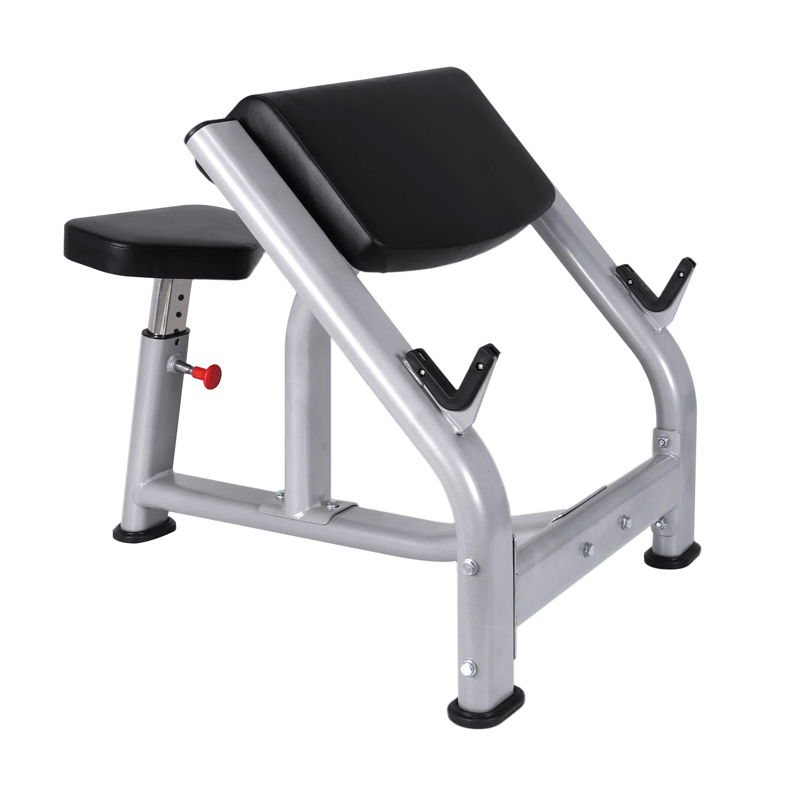 Metal Preacher Curl Weight Bench for Home Gym Strength Training