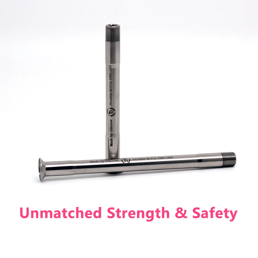 Ridenow バイク チタン スルー アクスル 超軽量バイク アクスル リア