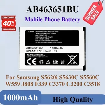 Brand-New AB463651BU 1000mAh Batteria Del Telefono Per Samsung S5620i S5630C S5560C W559 J808 F339 C3370 C3200 C3518 C6112 Batterie