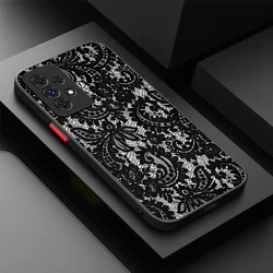 Vintage Lace Floral Matte Phone Case - Galaxy A33 5G (1)