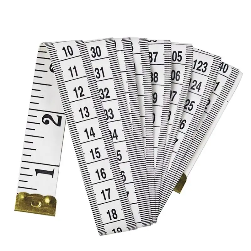 3Meters Sewing Tape Measure Tool Clear Scale Cloth Body Ruler Metric Dressmaking Waistline Chest Measurement Centimeter Meter 