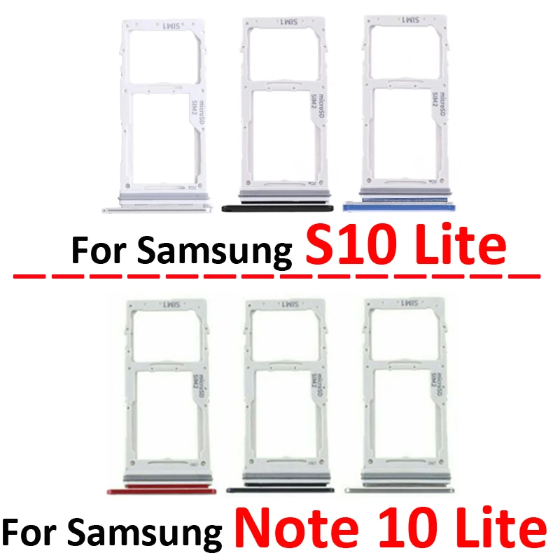 Universal SIM Card Tray Holder for Smartphones - Micro SD Chip Slot Housing