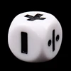 6pcs Addition Subtraction Multiplication Division Symbol Dice Operation Props 3