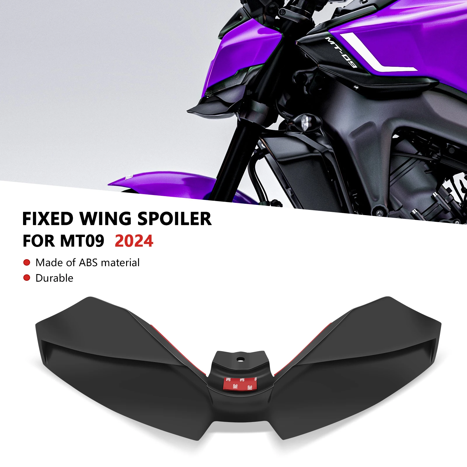 PUIG Side Spoiler Downforce Naked voor de Yamaha MT-09 / SP '17-20