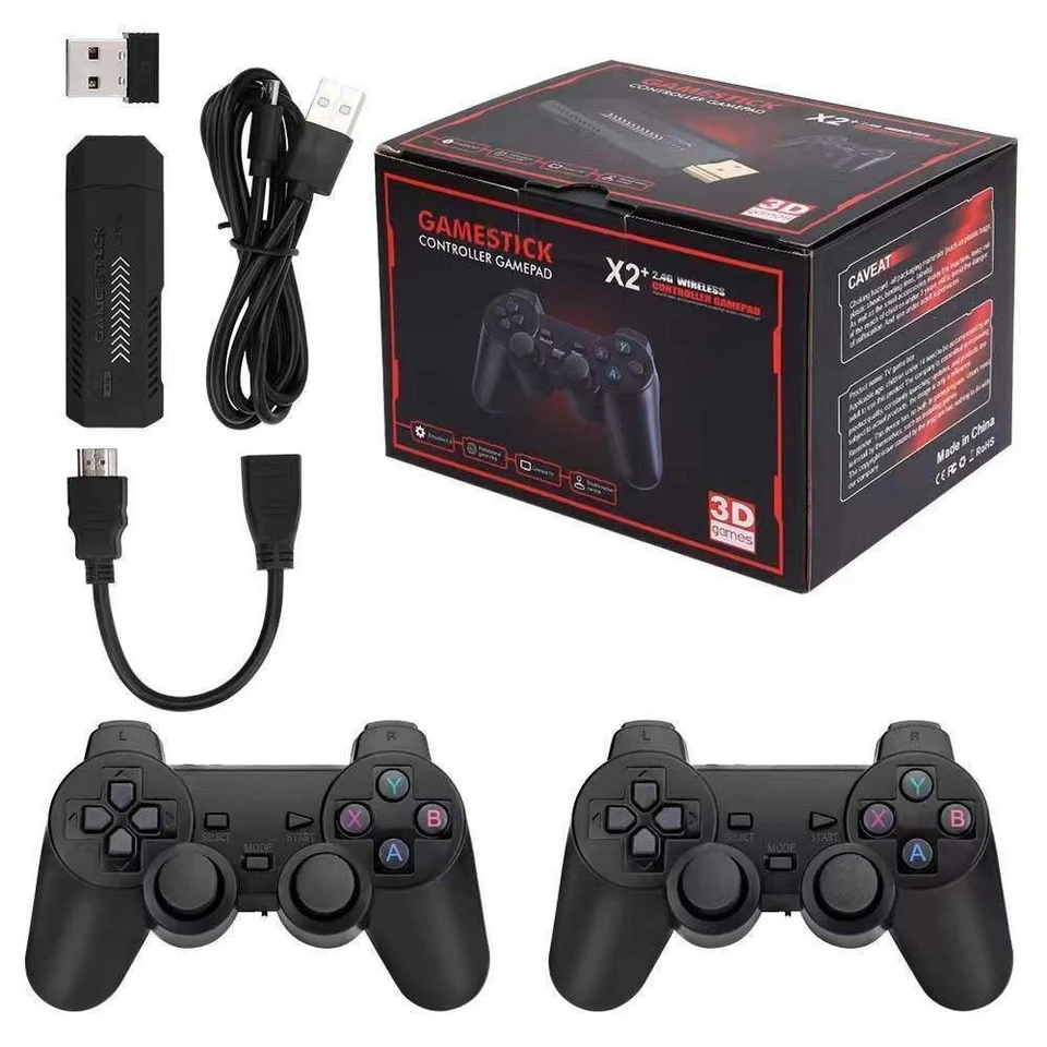 X2 Retro Game Console Stick with 40000 Games