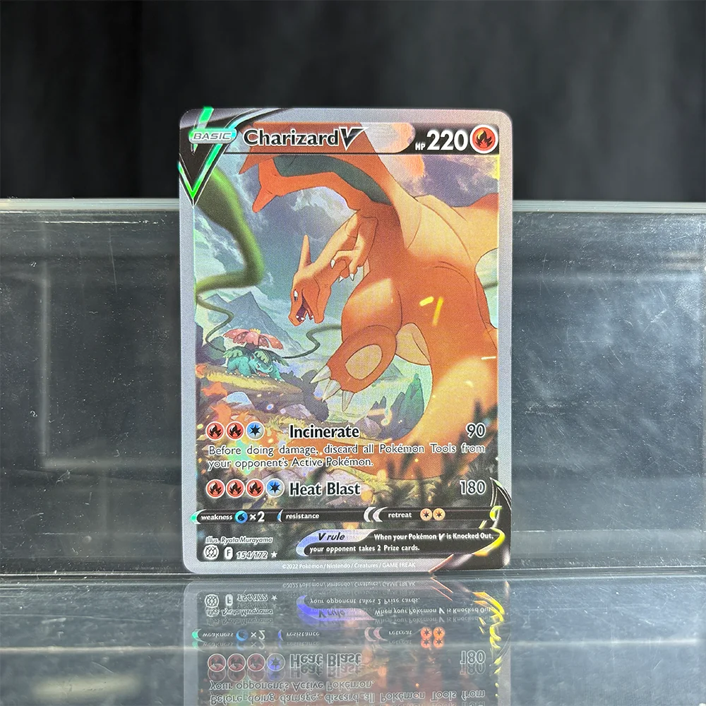 Authentic Holo Rare Charizard Proxy Card - Premium TCG Collectible