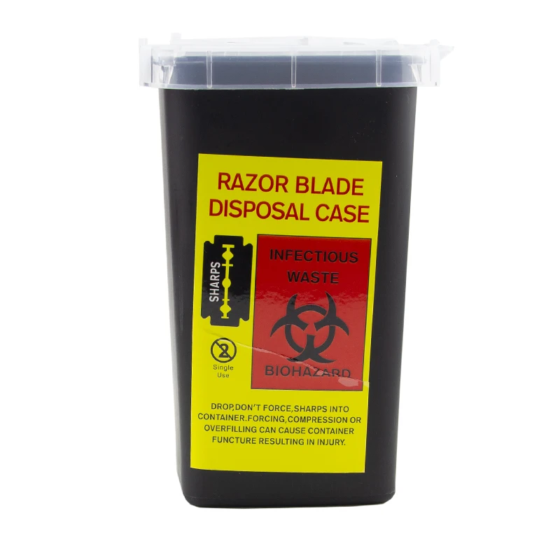 1 L Sharps Container Needles Bin Biohazard Tattoo Piercing Needles