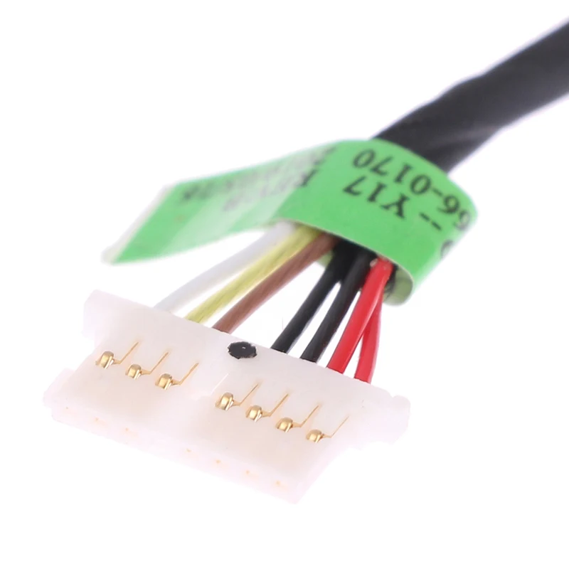 100% 오리지널 노트북 DC 전원 잭 케이블, HP 파빌리온 15-AB 15-BS 15-AU 15T-AB 시리즈 799749-T17 799749-S17 799749-Y17, 신제품