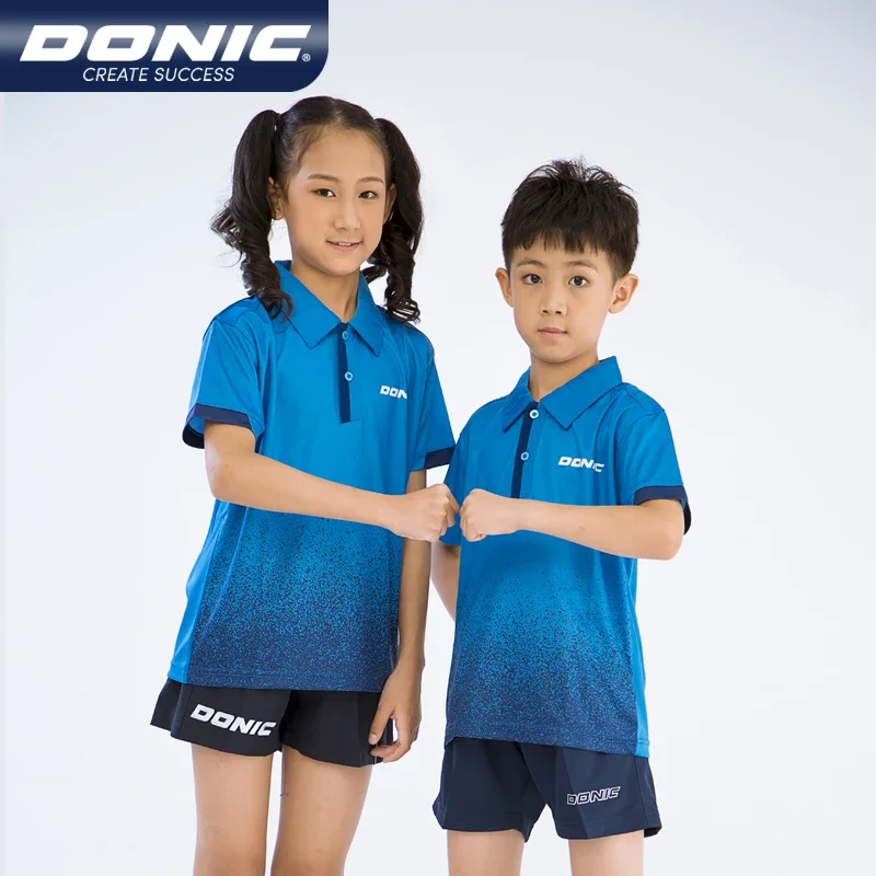 Badminton polo clothes, volleyball tennis suits,short sleeve kids men women quick dry competition t-shirts