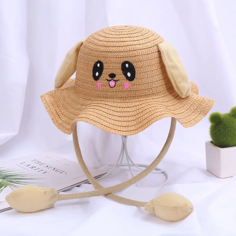 Summer Kids Baby Bunny Hat with Moving Ears Rabbit Hat Jumping