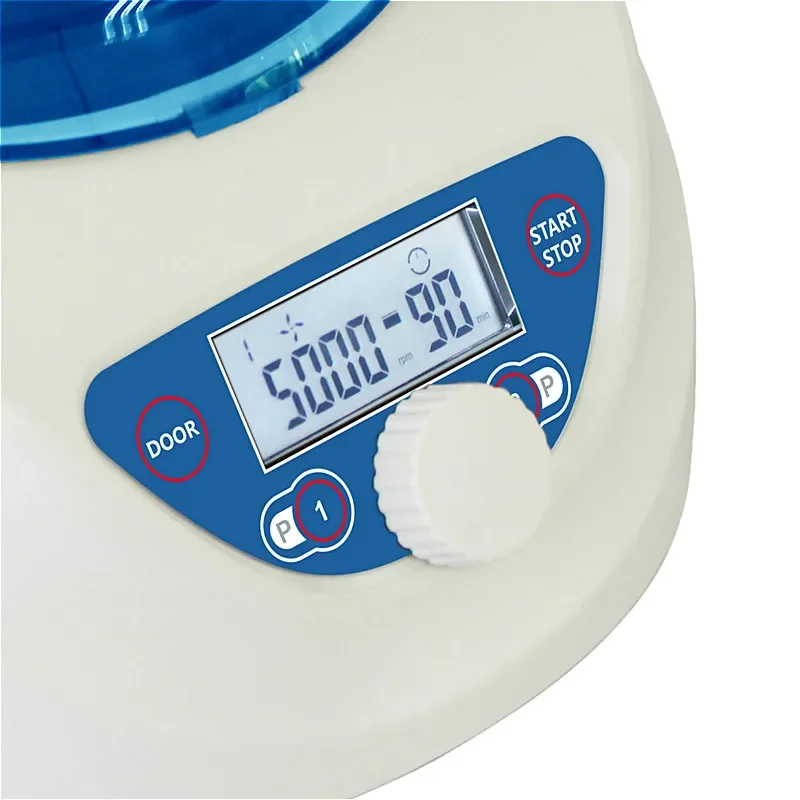 Low-speed Centrifuge 300-5000rpm 5ml Blood Collection Tube 1.5/2/5/10ml Cryogenic Vials CF0506 Brushless DC Motor