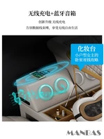 Tech Smart Bed для 2 человек с каркасом двуспальной кровати Queen, натуральной кожей, массажем, USB, Bluetooth-динамиком и безопасностью MINGDIBAO — изображение 6