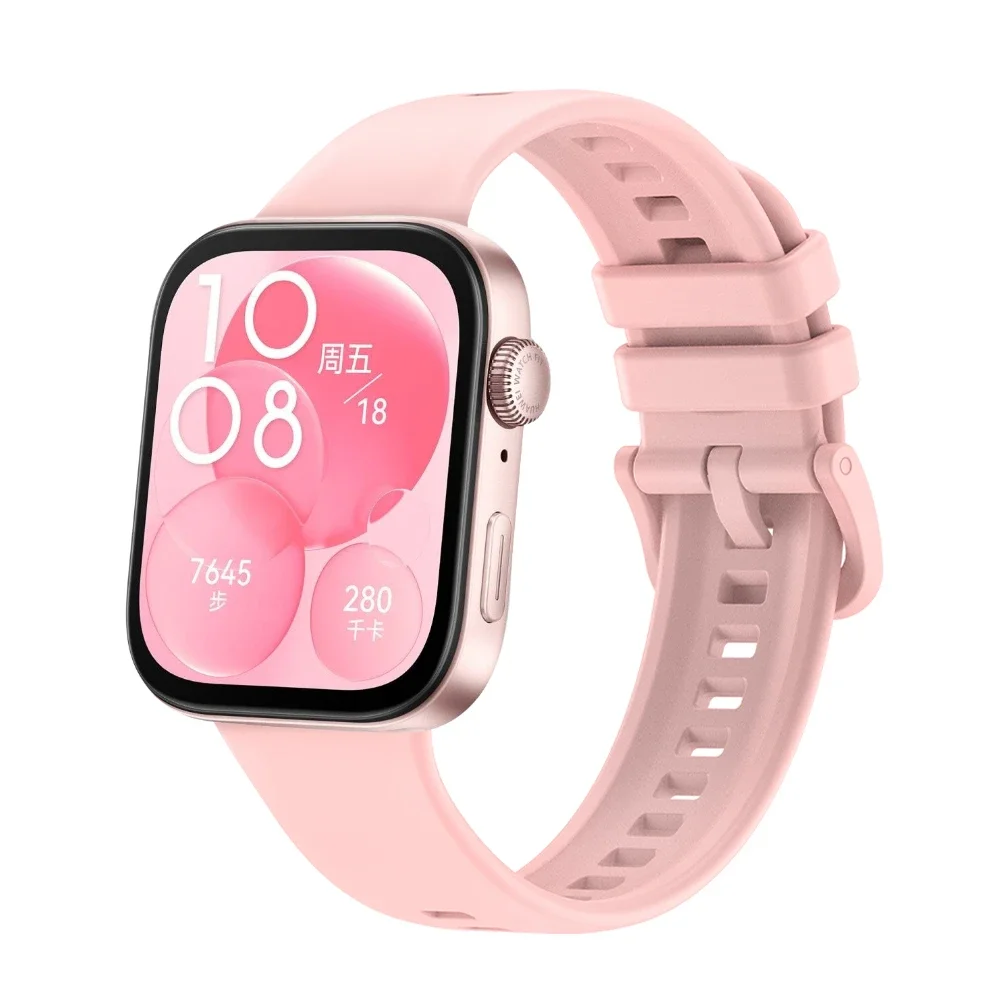 Colorful Silicone Strap with Buckle