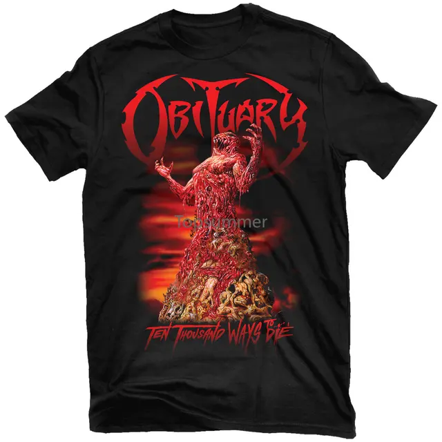 Obituary Ten Thousand Ways To Die T Shirt: A Hipster s Delight