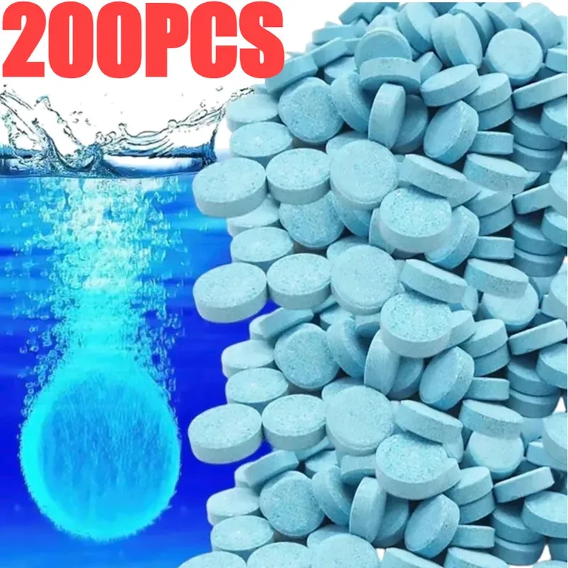 10-200pc Solid Cleaner Car Windscreen Cleaner Effervescent Tablet Auto ...