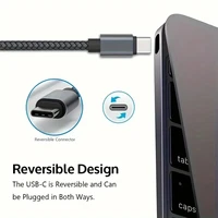 66W 5A Nylon 1m 2m 3m USB C To Type C Fast Charging Cable for Iphone 15 16 Pro Max Samsung S24 Xiaomi OPPO Charging Cable - Image 4