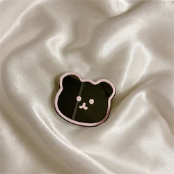 Elegant Love Heart Makeup Mirror Phone Grip and Stand Holder (PT01-Pink)