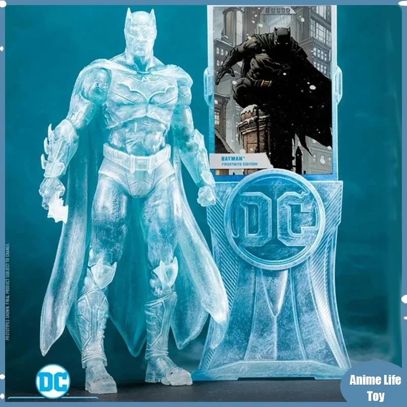 

MacFarlane Toys Batman Frostbite Version Gold Label Limited DC Far Universe 7-inch Statue Digital Collectible Model Toys Gift