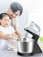 110V/220V Stand Food Mixers Kitchen Electric Food Blender Desktop Egg Whisk Cream Cake Dough Kneader Milk Frother Food Processor 2