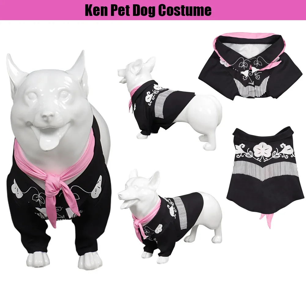 

Ken Small Medium Pet Dog Cosplay Costume Fantasy 2023 Movie Barbei Disguise Puppy Cosplay Roleplay Fantasia Outfits Halloween