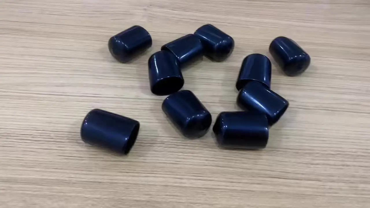 PATIKIL 1.5mm/0.06" Rubber End Caps, 144 Pcs Screw Caps