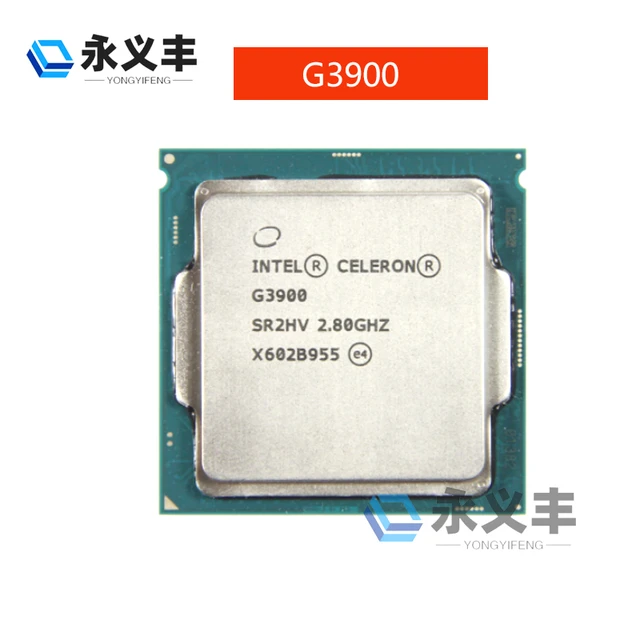 純正品質保証,Intel Celeron g3900,2.8GHz,2m,デュアルコアCPU ...