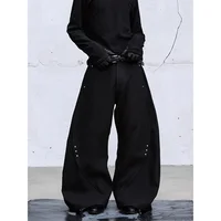 NicheDesign High-End Casual Pants For Men New Arrival Spring Autumn Drop Shipping Feeling Pants Spiritual Bow Cut Long Pants