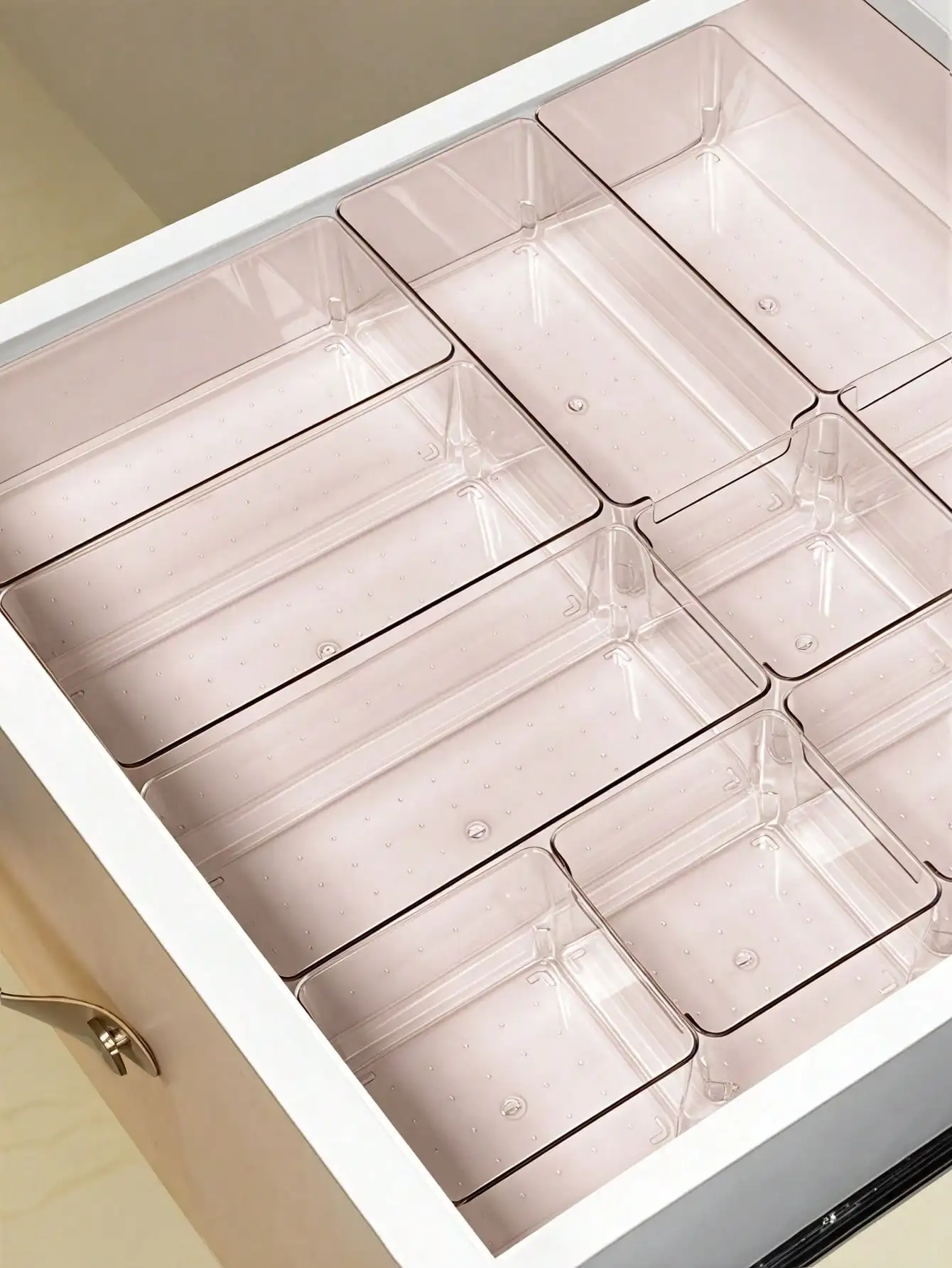 Clear Drawer Organizer Set - view 9