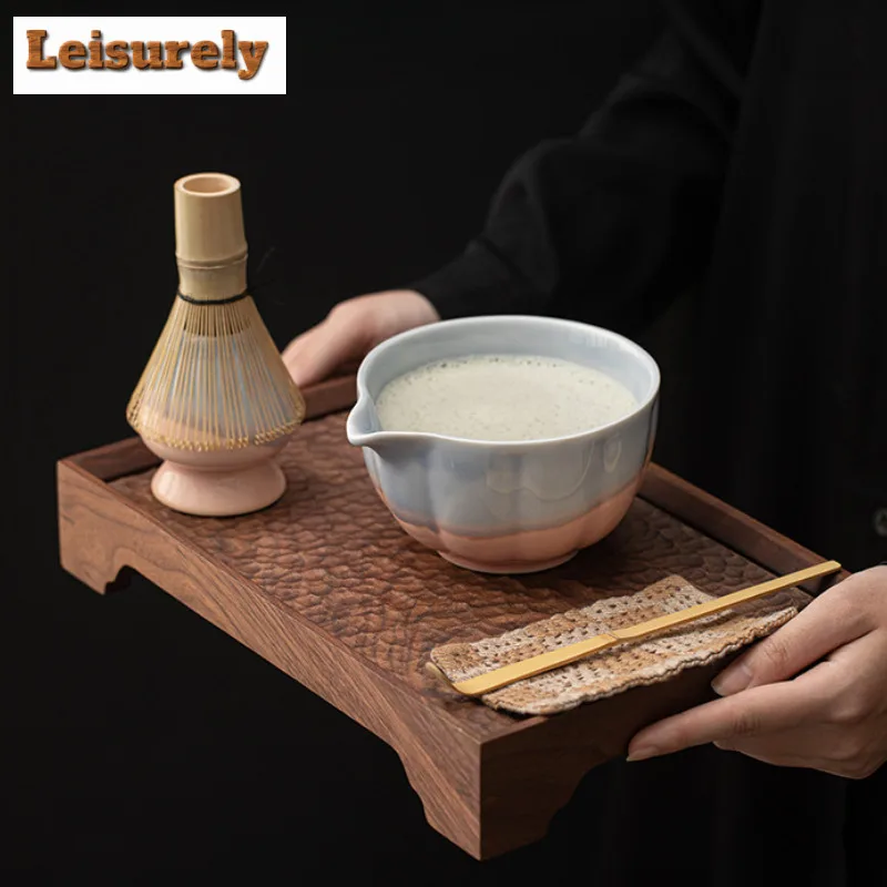 Kiln-changing Ice Cream Matcha Ceremony Complete Set Of Tools Tea Craft Leek Baiben-lei Matcha Bowl Tea Spoon Tea-making Utensil