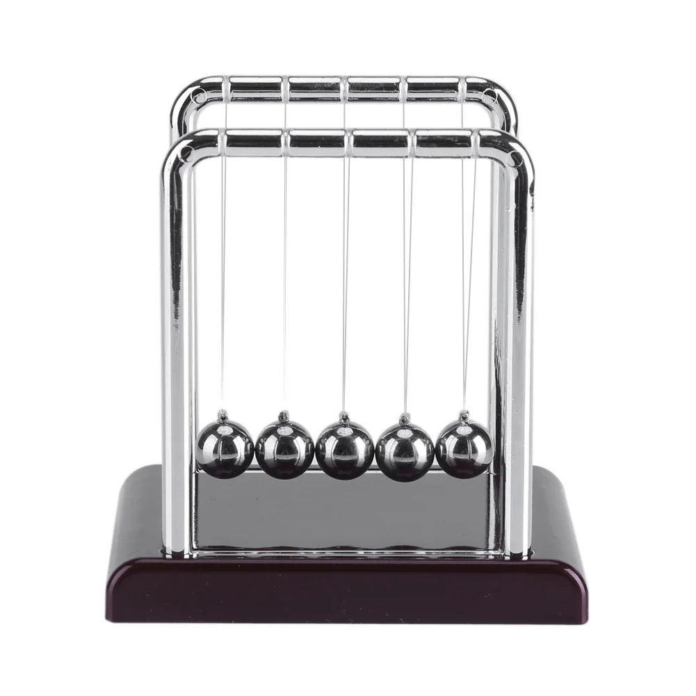 Description Picture 5 of itemBalance Ball Desk Ball Desk Fun Steel Balance Swinging Magnetic Ball Physics Science Pendulum Desk Fun Gift