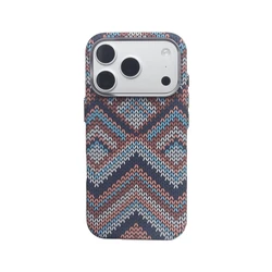Carbon Fiber Woven Texture Magsafe Phone Case with Magnetic Wireless Charging and Alloy Lens Protection - iPhone 12 Pro (A)
