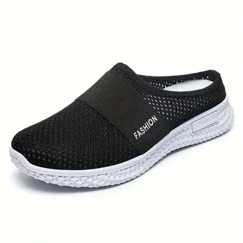 women's shoes Solid Color Mules,  women's summer shoes free shippiing shoes Slippers for women Comfortable and breathable 1