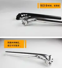  Q852 Bicycle Seat Post Aluminum Alloy Hollow Tube After Drifting Wnd 27.2 Pipe Diameter Retro Saddle  Pillar Dead Fly 