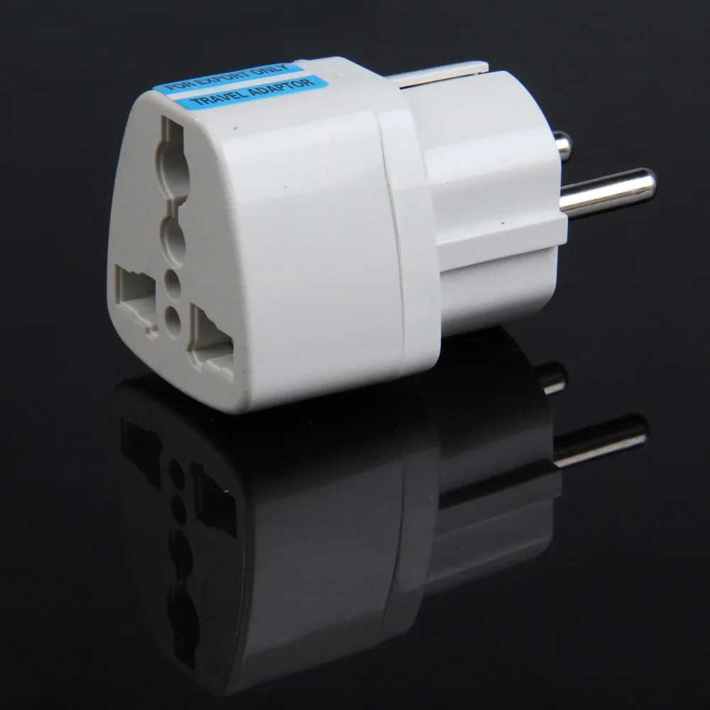 Universal UK US to Germany Plug Socket Power Adapter Converter China and UK Plug to US Plug Travel Conversion Socket