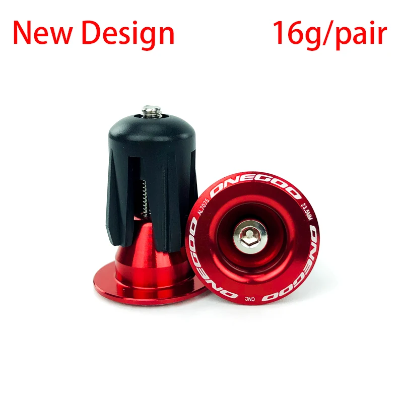 Gipsy ONEGOO Aluminium Alloy Bike Handlebar Grips with End Caps