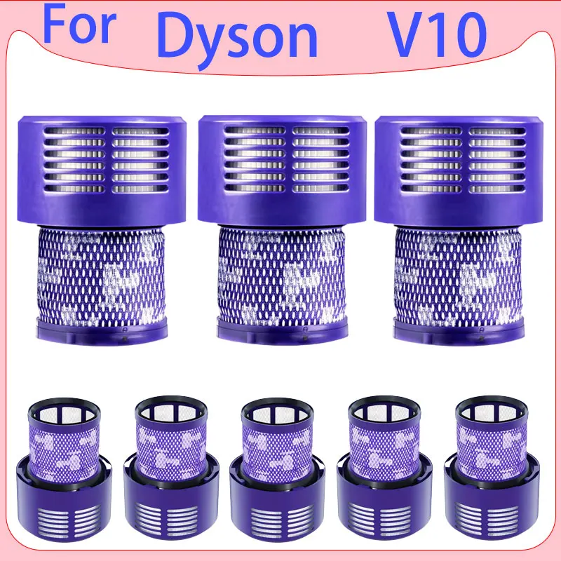 Dyson V10 Accessories Filters SV12 Cyclone Cordless Vacuum Cleaner Washable Replacement Post-Filter Spare Parts For Dyson