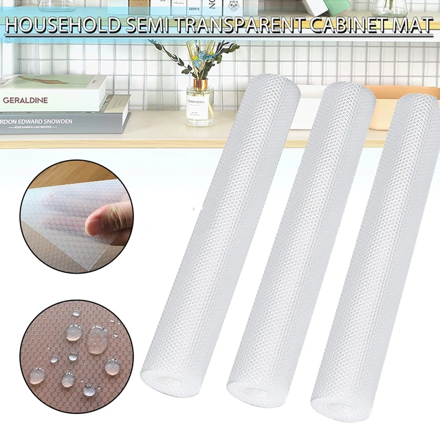 4pcs/Set Transparent, Waterproof, Anti-Skid Drawer Liners For Kitchen  Cabinets, Wardrobes, Shoe Cabinets, Etc.