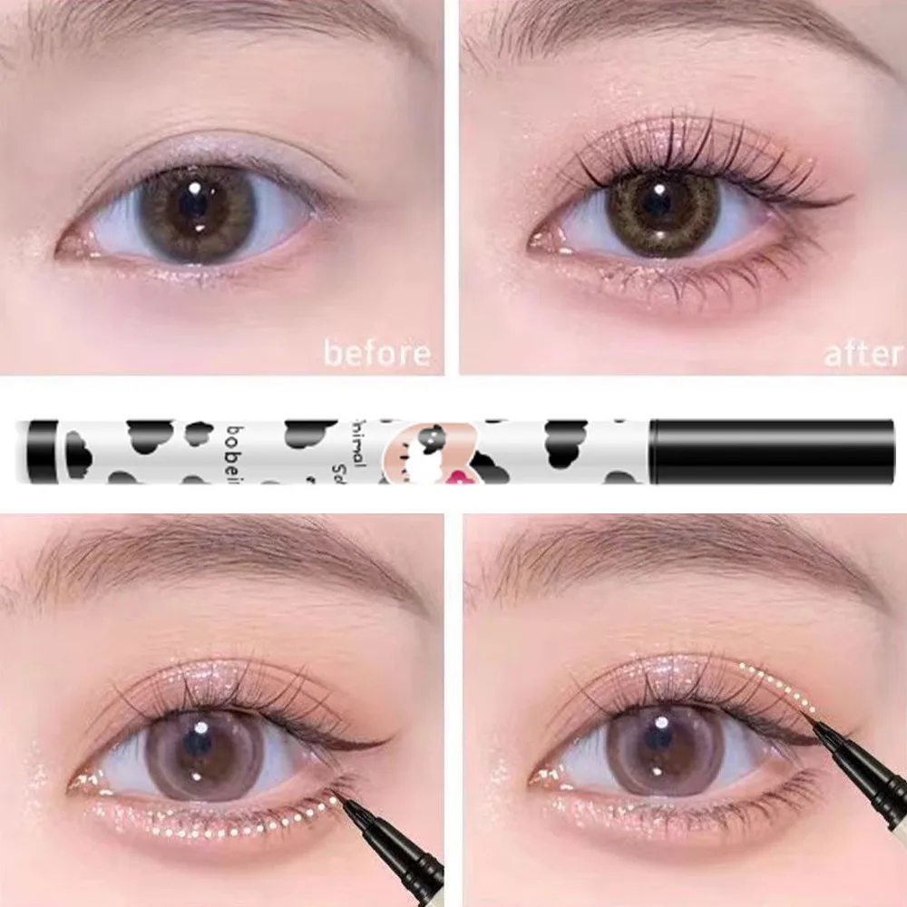 Eyeliner Pen 3 Colors Liquid Eyeliner Pen Waterproof Big Eyes Makeup Smooth Quick drying Women Cosmetics Beauty Tools