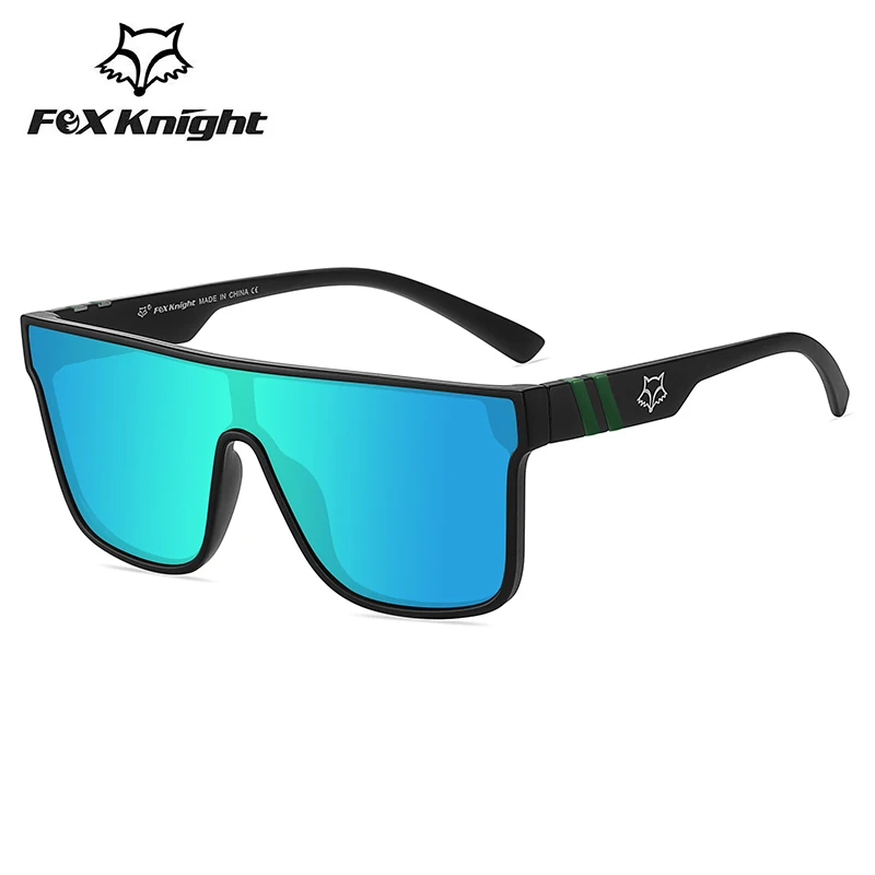 Fox Knight gafas de sol polarizadas para hombre y mujer, lentes deportivas de gran tamaño para exteriores, de playa, color UV400| | -