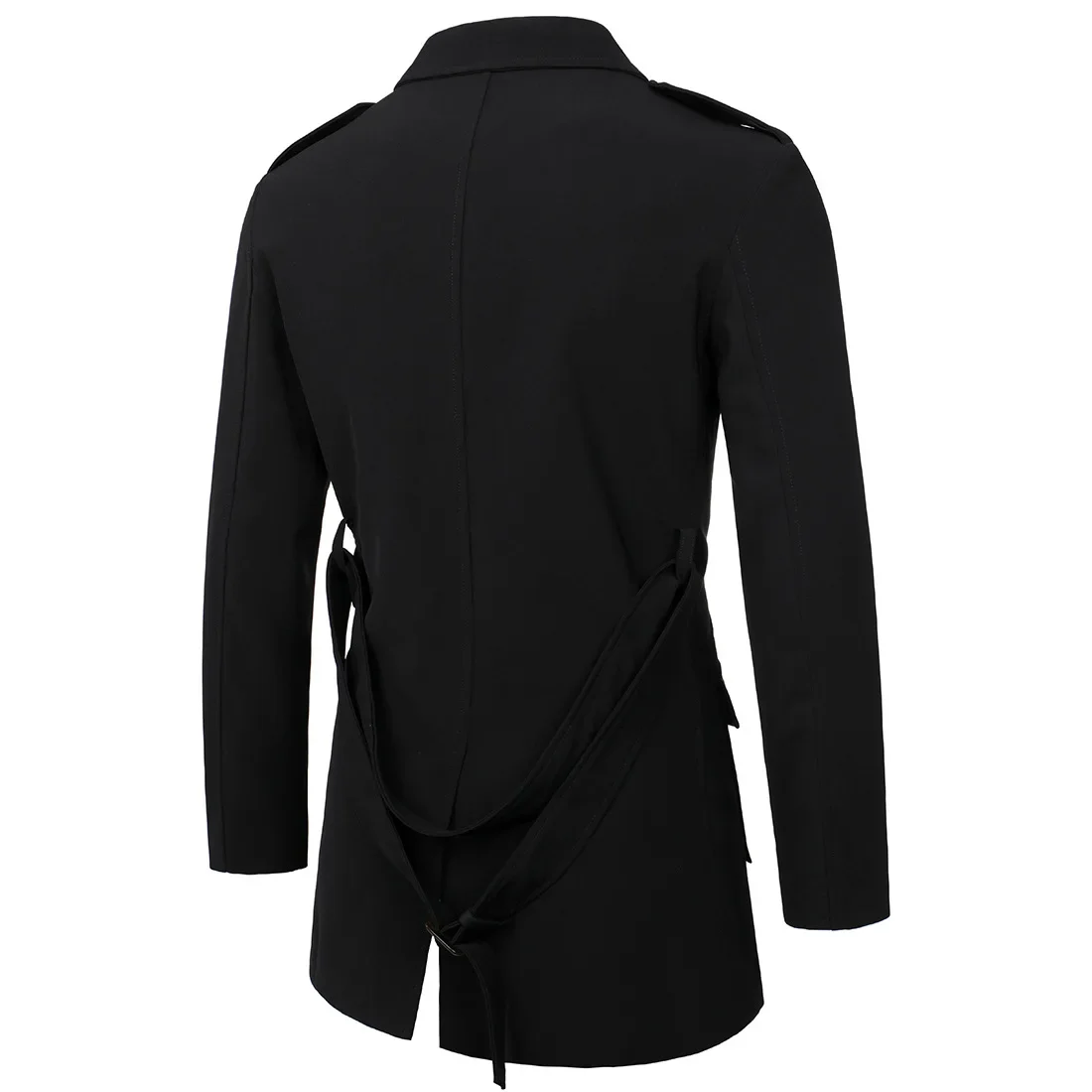 Brand Clothing Men Autumn and Winter High Quality Casual Jackets/Male Fashion Slim Fit Long Lapel Trench Coats 5XL-M
