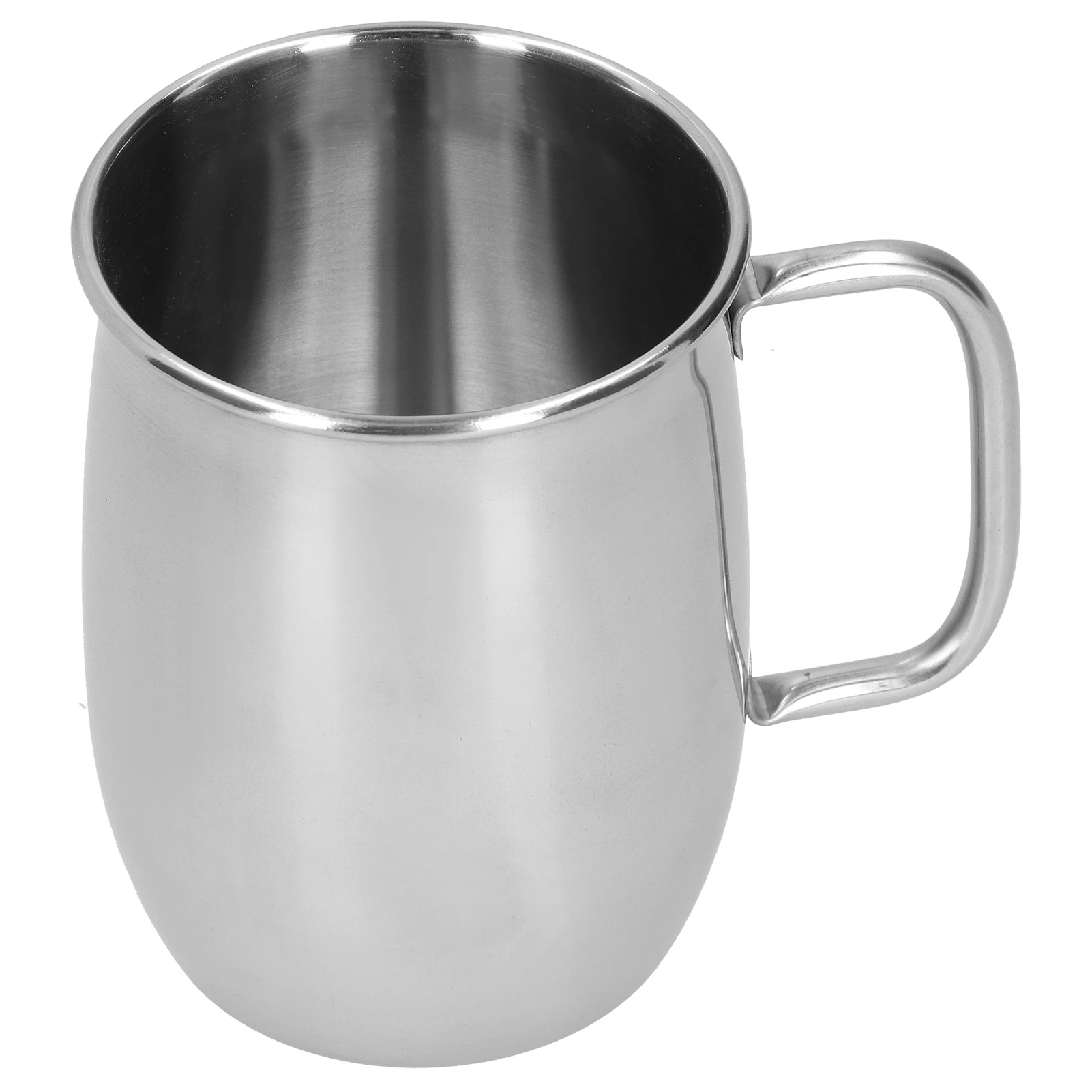 

1000ml Beer Mug Stainless Steel Water Cup With Handle Portable Coffee Cup