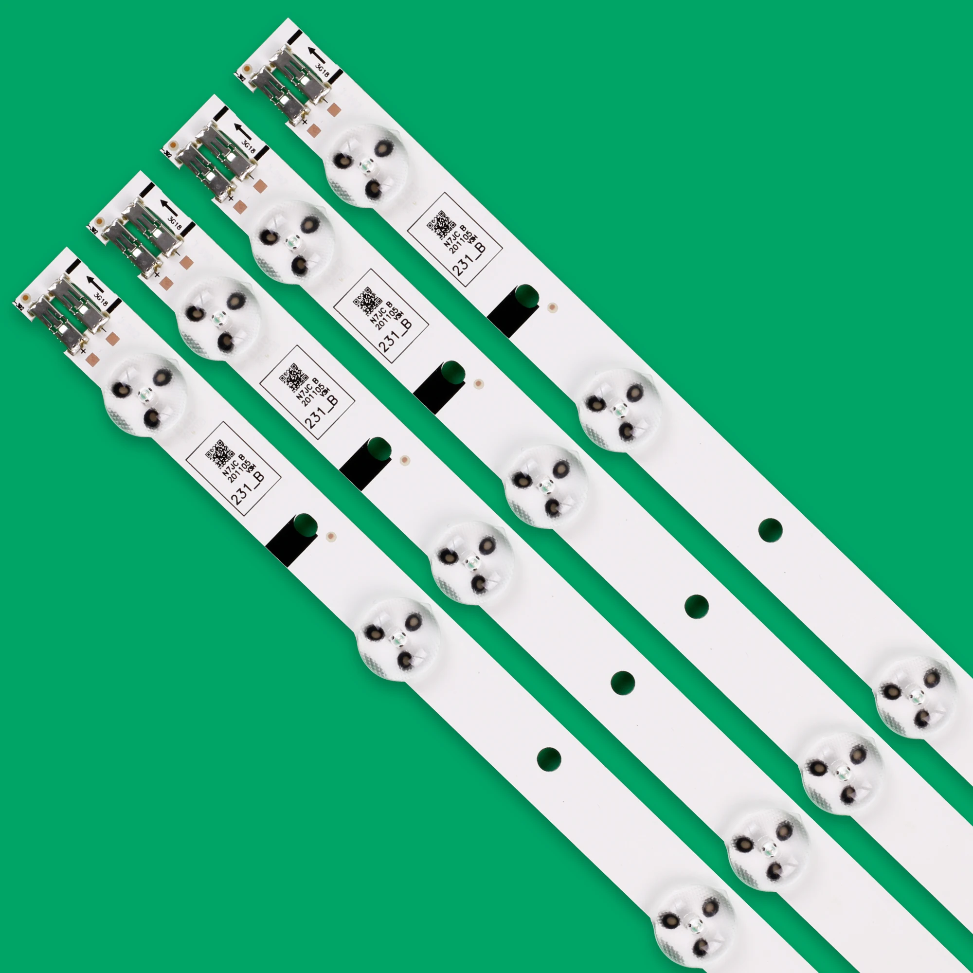 LED 백라이트 스트립 8 램프, 삼성 32 인치 TV F HG32NA478P HG32NA477P LH32EDCPL UA32EH4500 UE32EH4000 UA32EH4000 UA32EH4000R