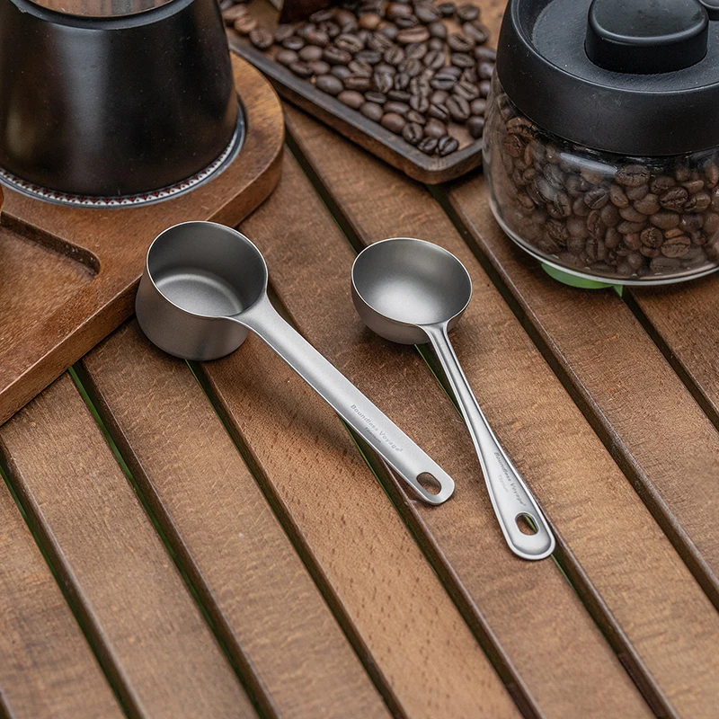Boundless Voyage Titan-Kaffeelöffel, gemahlener Kaffee und Bohnen, Messlöffel, 1 Packung, Eiscreme, Dessert, Tee, Zuckerlöffel – Detail 8