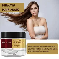 Collagen Keratin Hair Mask Dual Oil Control Moisturizer Conditioner Soft Smooth Frizz Damaged Repair Revitalize Hair Care 4