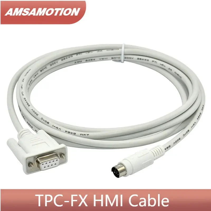 Tpc-fx Cabo de Programação Adequado para Mcgs e Série Tpc Hmi Conecte-se a Mitsubishi fx 1n 2n 1s 0n 3u Controladores Plc Rs232